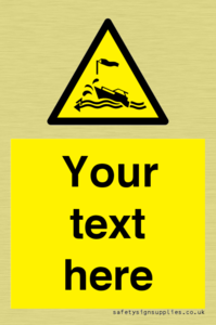 Custom Warning wind over tide conditions